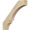 Ekena Millwork 4"W x 26"D x 26"H Balboa Rough Sawn Knee Brace, Douglas Fir BRC04X26X26BOA00RDF - alternate 1